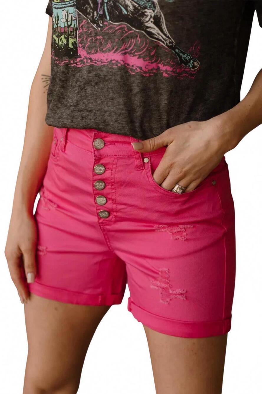 NEW STERLING KREEK women's tennessee walking shorts in pink